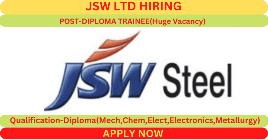 jsw diploma trainee