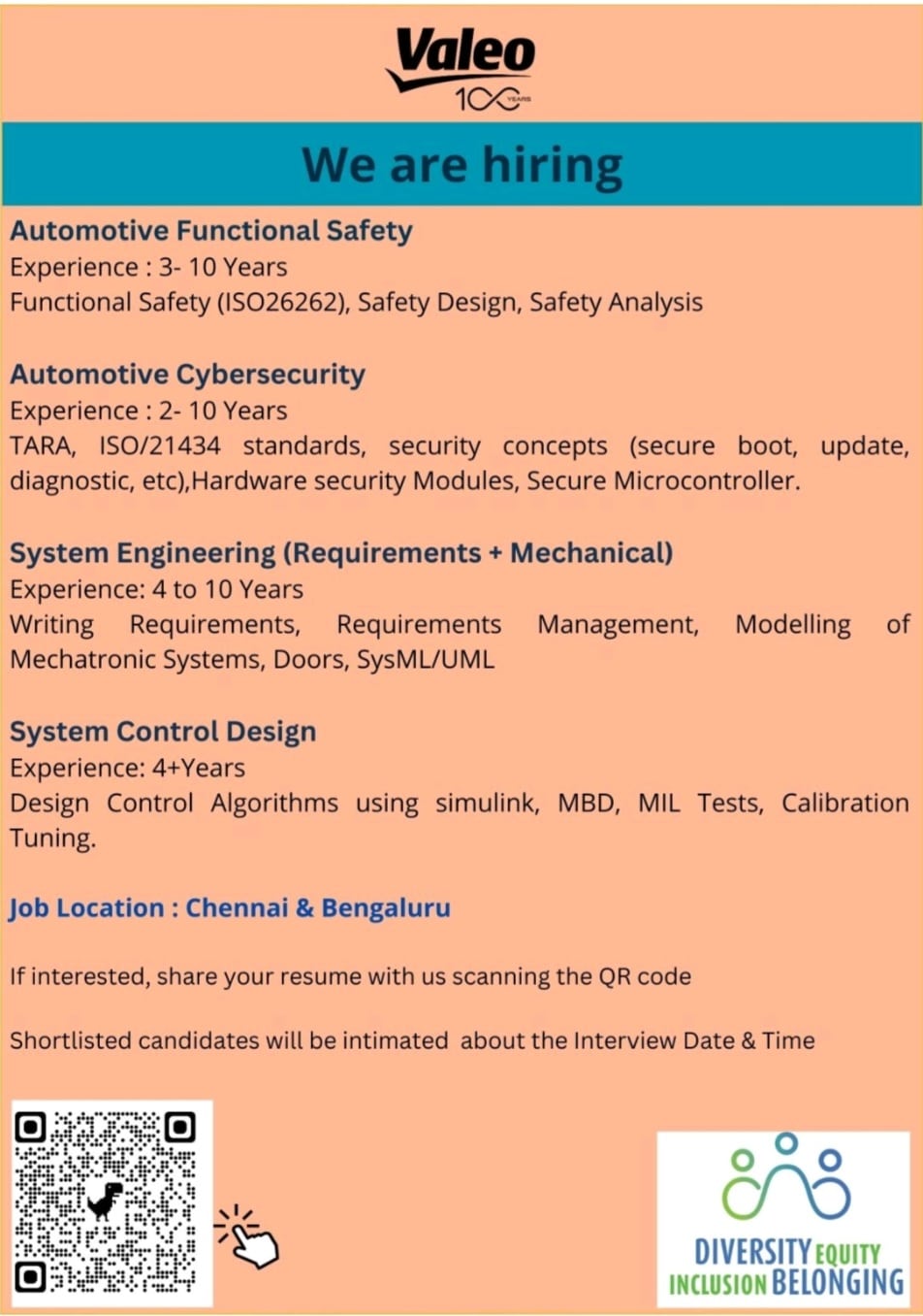 Valeo Hiring | Walk-in-Interview|