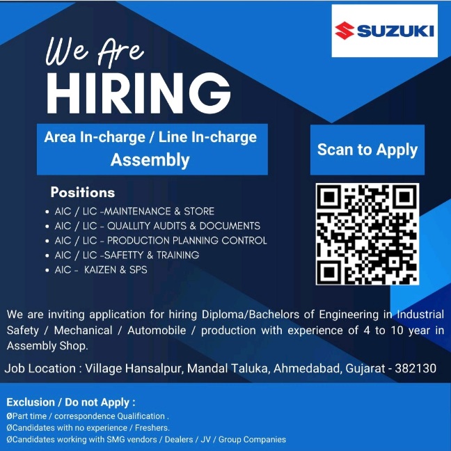 Suzuki Hiring