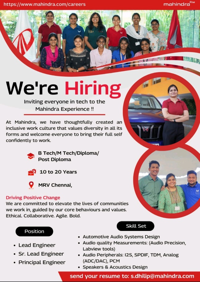 Mahindra Hiring 