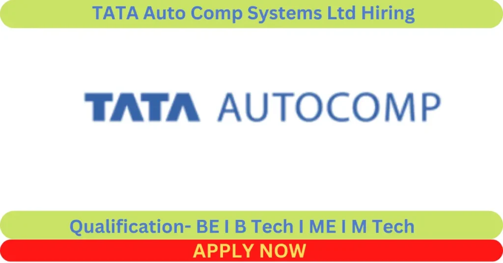 Tata Auto comp Hiring