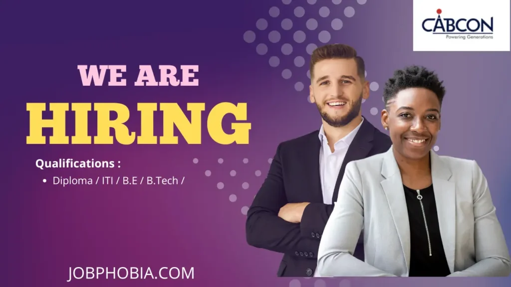 Cabcon Hiring Dream Jobs Alert!