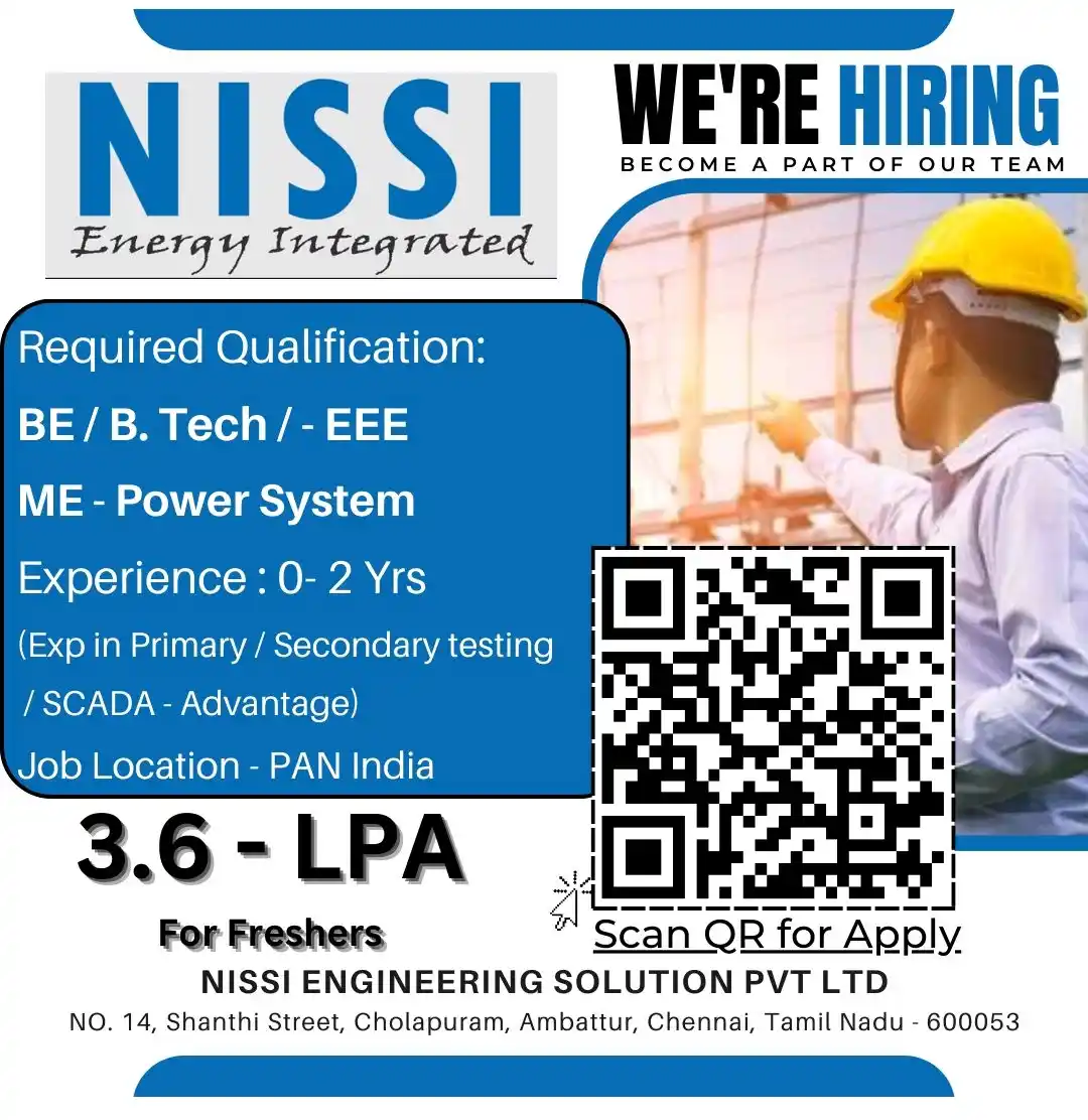 NISSI Energy Hiring