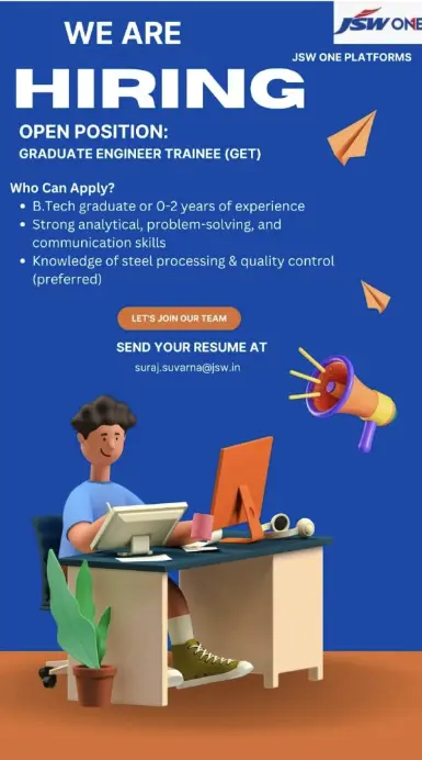 jsw one hiring