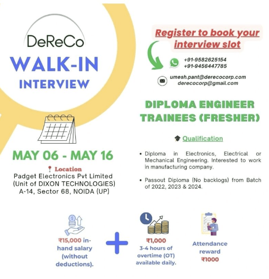 DeReCo Hiring DET