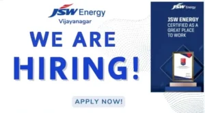 JSW Energy Hiring 2025