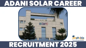 Adani Solar Career Opportunity 2025