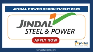 JINDAL POWER RECRUITMENT 2025