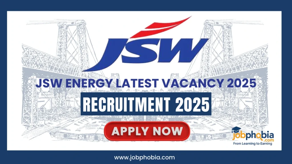 JSW Energy Latest Vacancy 2025