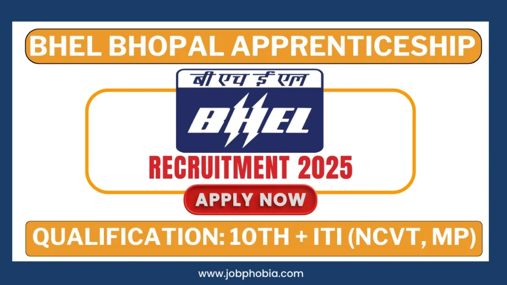 BHEL Bhopal Apprenticeship Recruitment 2025