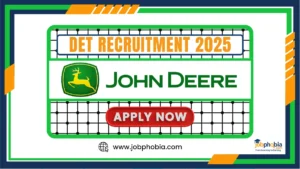 John Deere India DET Recruitment 2025