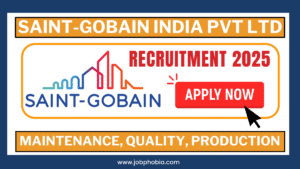Saint Gobain Recruitment 2025