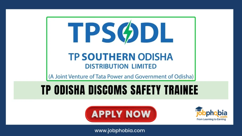 TP Odisha DISCOMs Safety Trainee Recruitment 2025