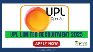 UPL Limited Recruitment 2025