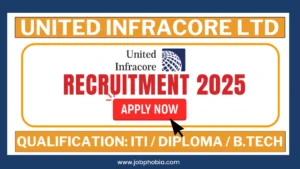 United Infracore Jaiswal Neco Recruitment 2025