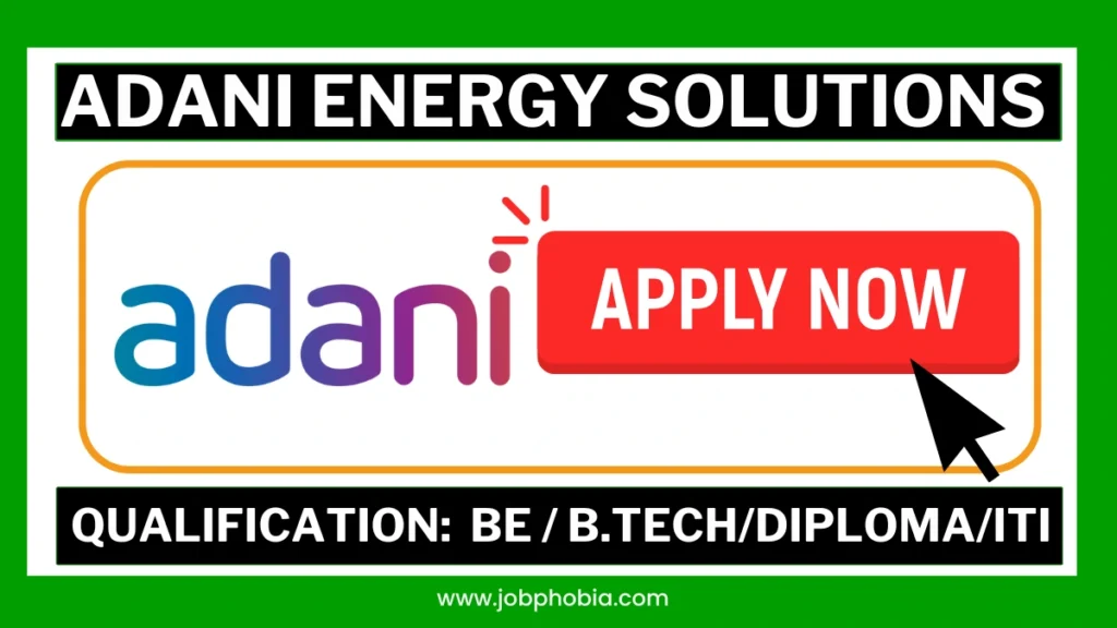 Adani Energy Recruitment 2026
