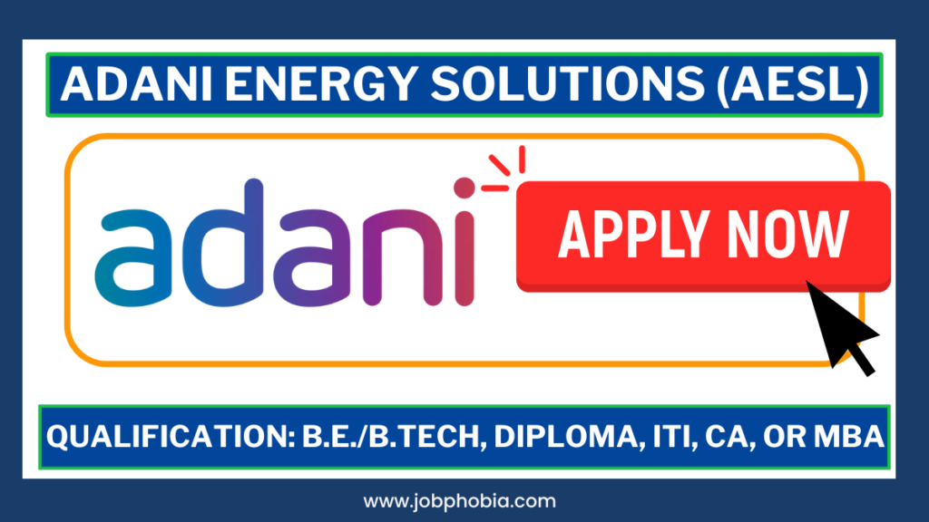 Adani Energy Solutions Recruitment 2026