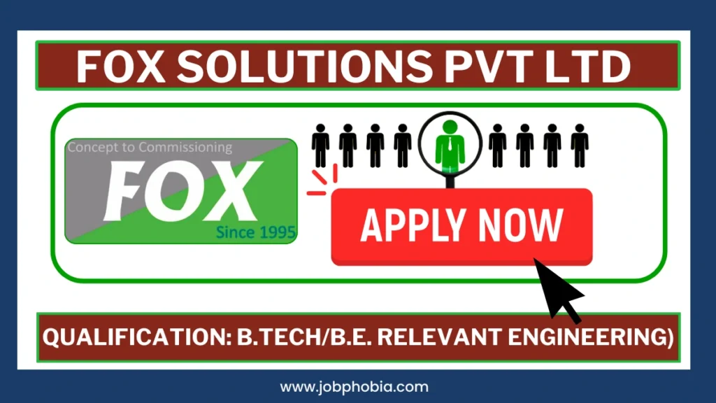 Fox Solutions Hiring 2026