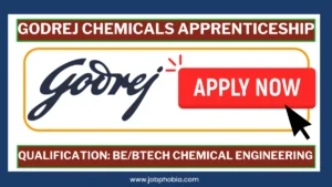Godrej Chemicals Apprenticeship 2026