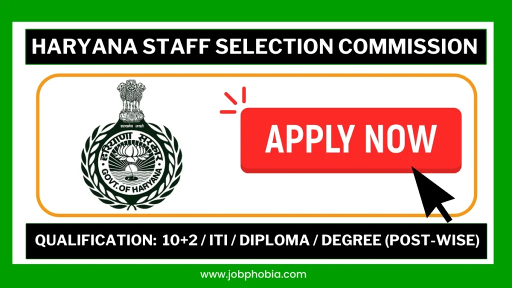 Haryana SSC Group C Hiring 2026