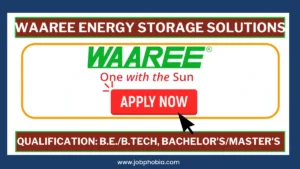 Waaree Recruitment 2026