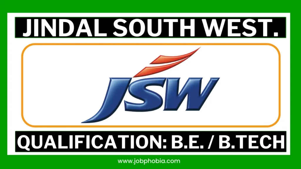 JSW Steel Sambalpur Hiring 2026