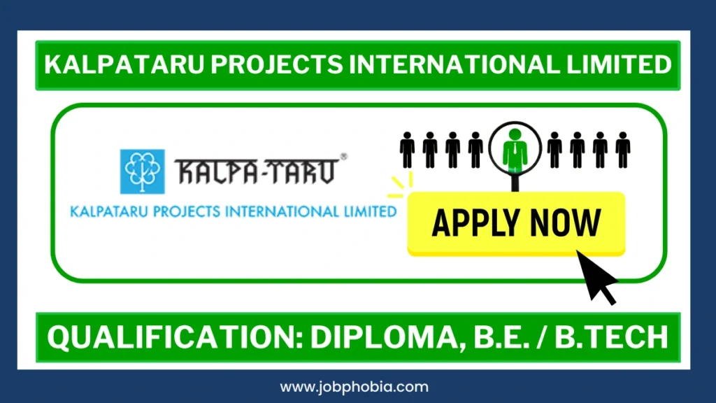 Kalpataru Projects Hiring 2026