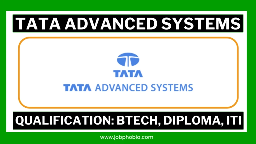 Tata Advanced Systems Recruitment 2026