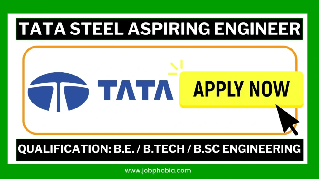 Tata Steel Aspiring Engineer Programme 2026