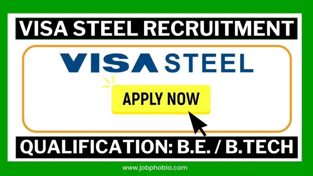 Visa Steel Recruitment 2026