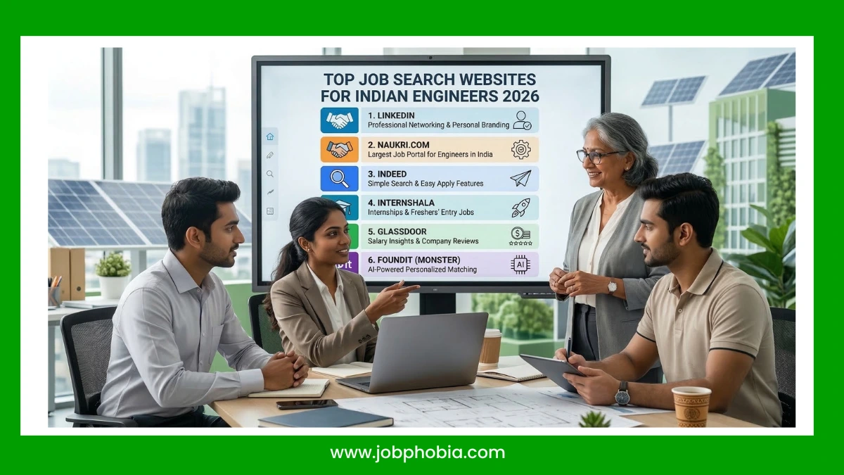 Top Job Search Websites For Engineering Freshers In 2026