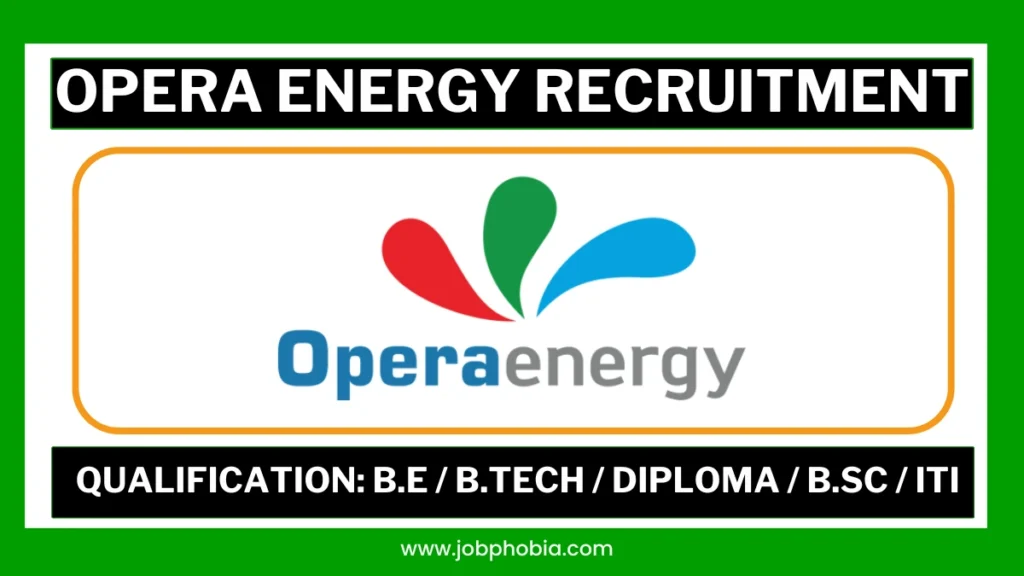 Opera Energy Careers 2026 Hiring Alert for Electrical and Civil Engineers