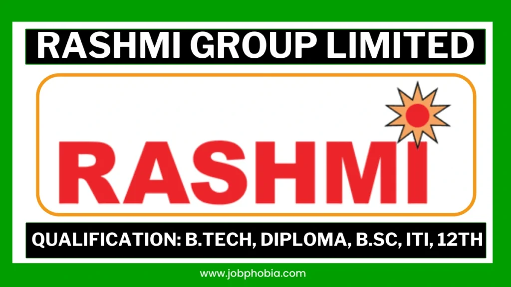 Rashmi Group Recruitment 2026 Notification for Engineers and Operators
