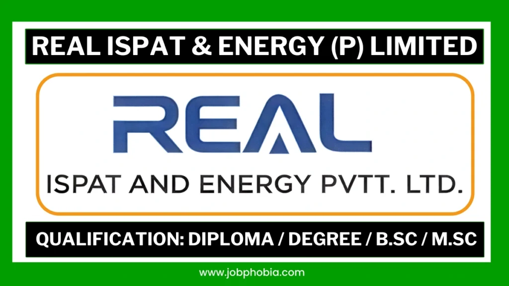 Real Ispat Power Plant Recruitment 2026 for Mechanical and DM Plant Engineers