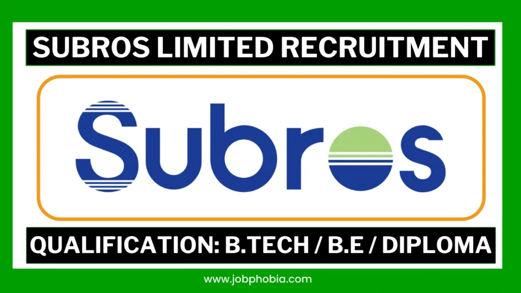 Subros Limited Recruitment 2026 for Engineers and Managers at Manesar and Kharkhoda Plants.