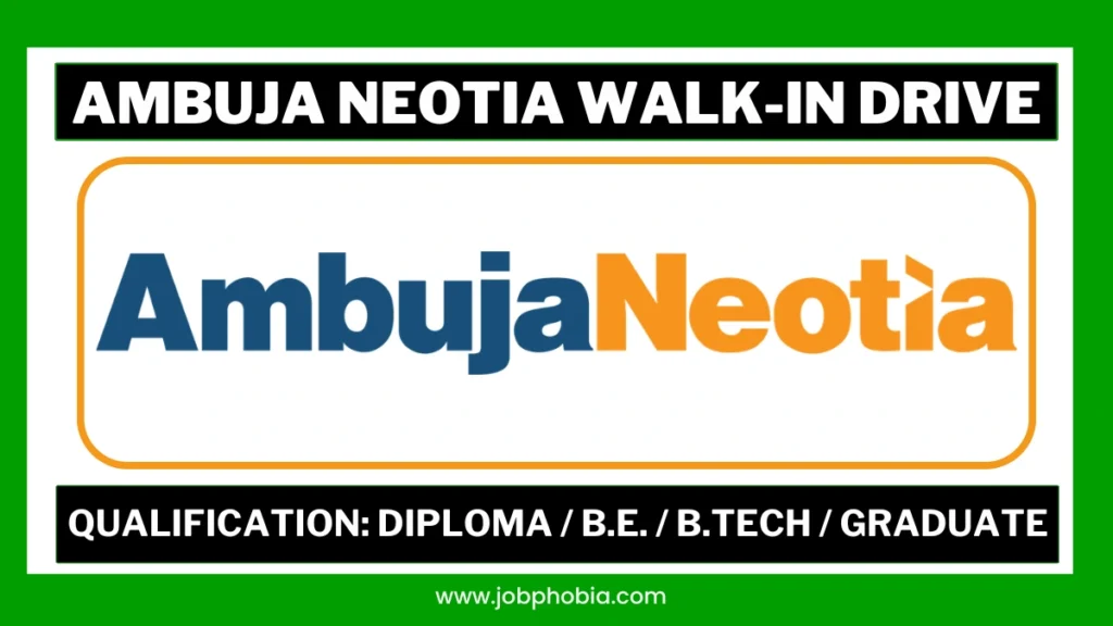Ambuja Neotia Recruitment Drive 2026 Poster for Freshers Hiring in Kolkata