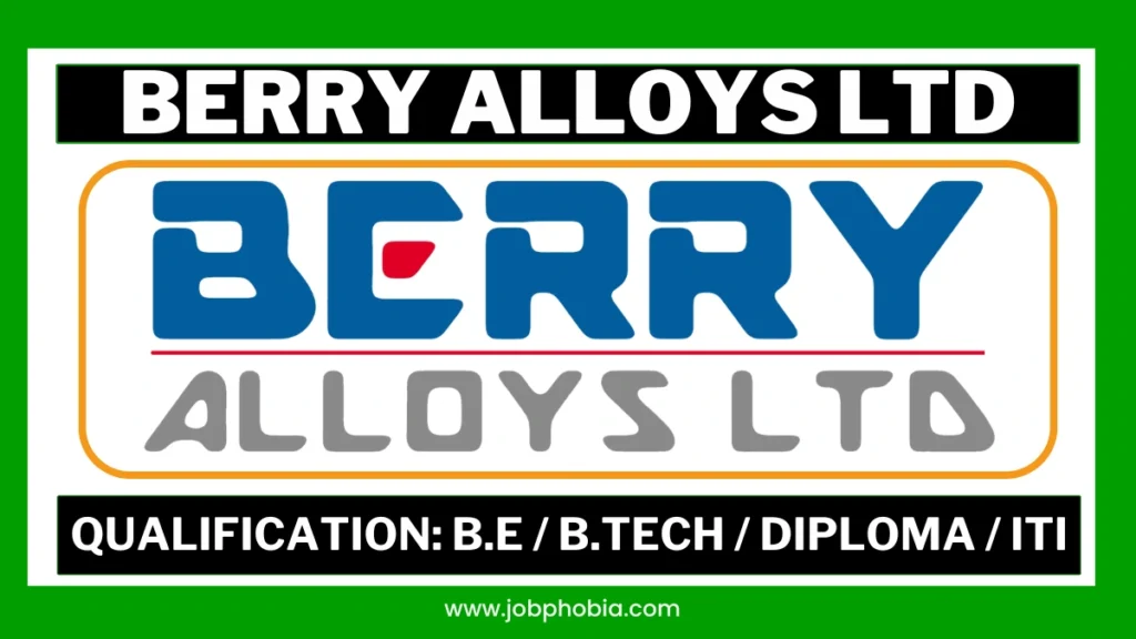 Berry Alloys Walk-In Interview 2026