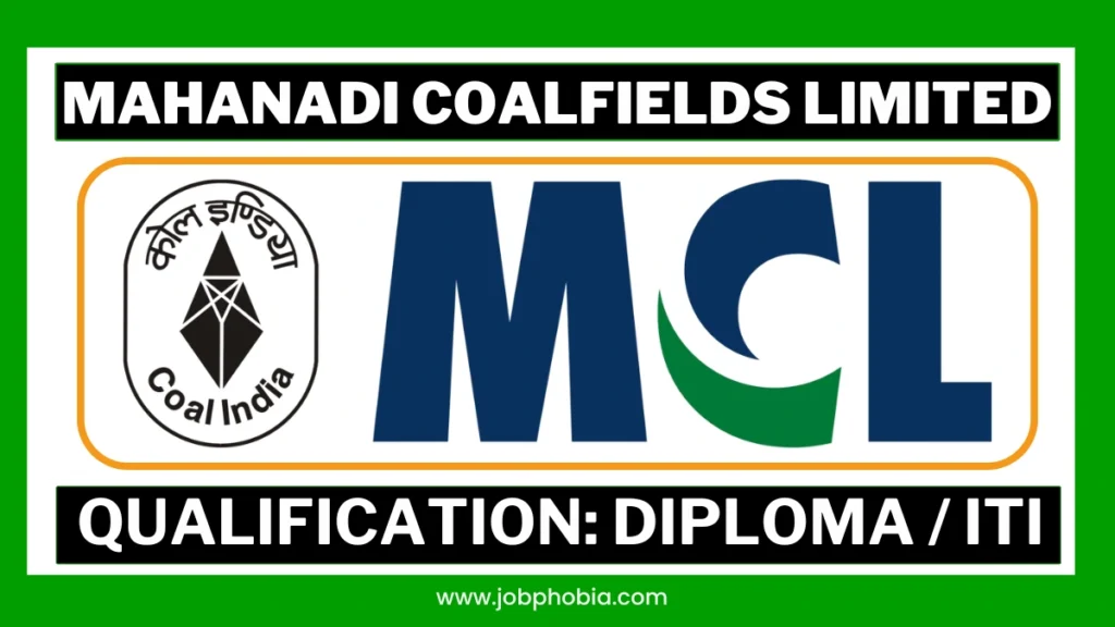 Mahanadi Coalfields Limited Recruitment 2026