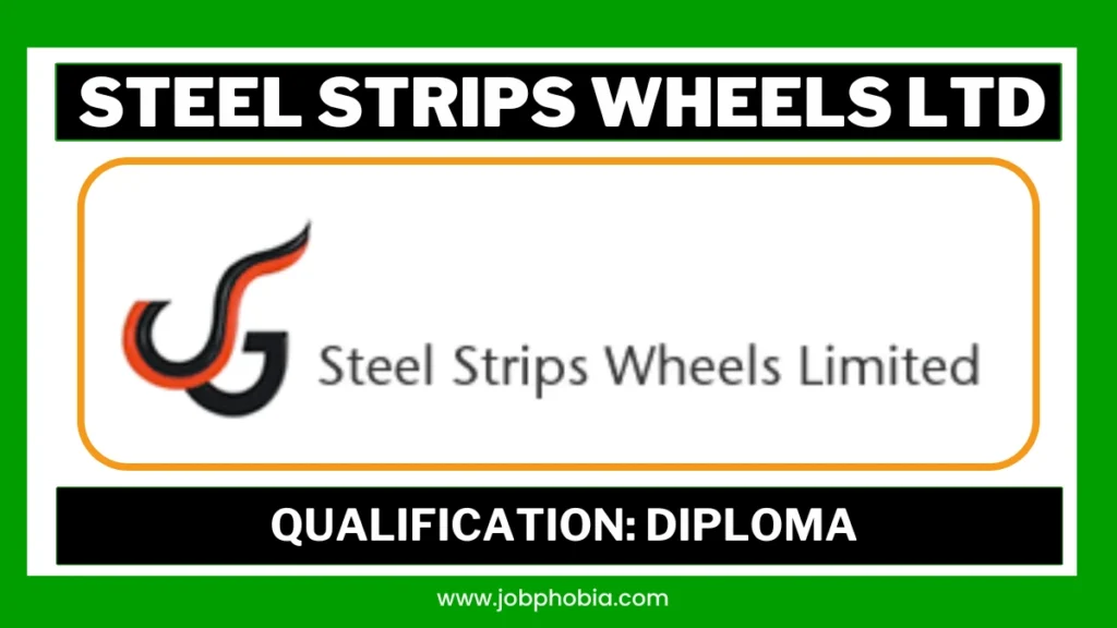 Steel Strips Wheels Ltd Careers Walk-In Drive for Fresh Diploma Engineers in Chennai May 2026