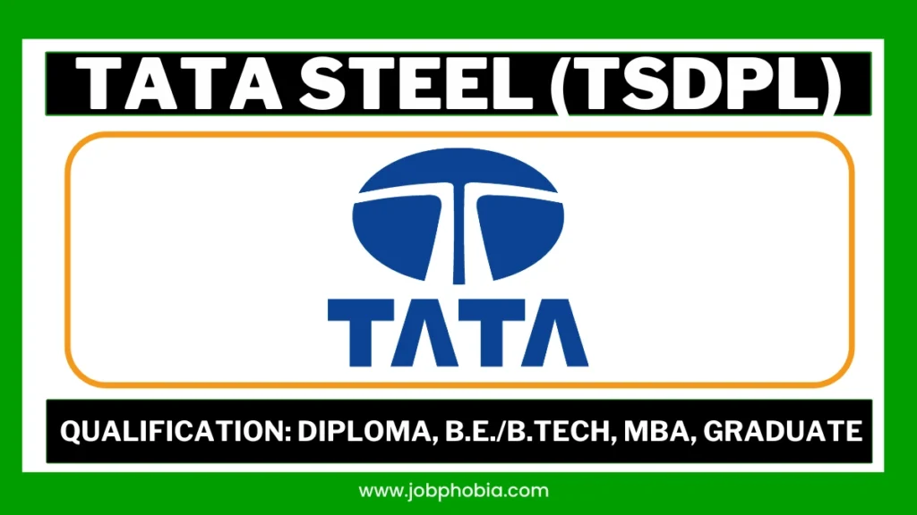 Tata Steel Hiring 2026 official notification for TSDPL Career Connect experienced professionals recruitment.