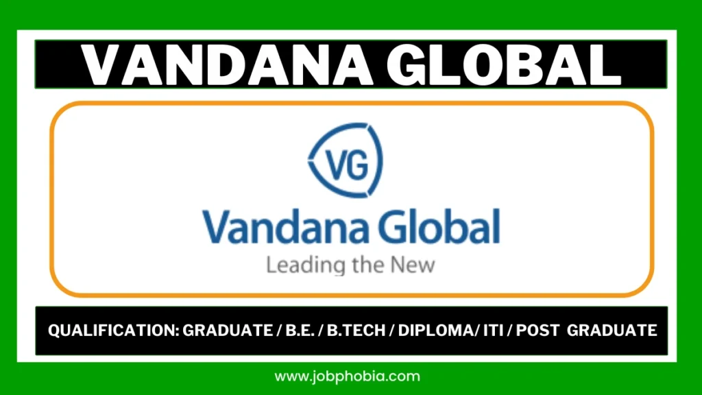 Vandana Global recruitment flyer for walk-in interviews on April 17 and 18, 2026, at Siltara, Chhattisgarh, featuring 70 plus vacancies in Power Plant and Steel units.