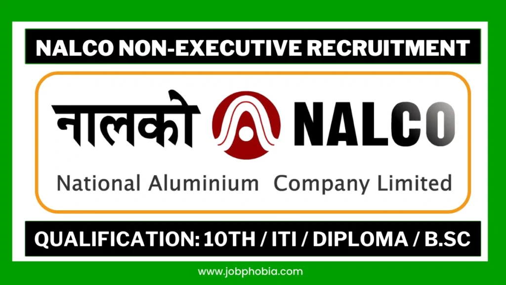 NALCO Non-Executive Recruitment 2026 notification for 518 non-executive posts