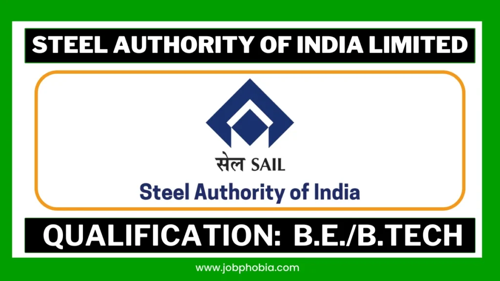 SAIL Young Professional Recruitment 2026 Apply Online for 48 Posts