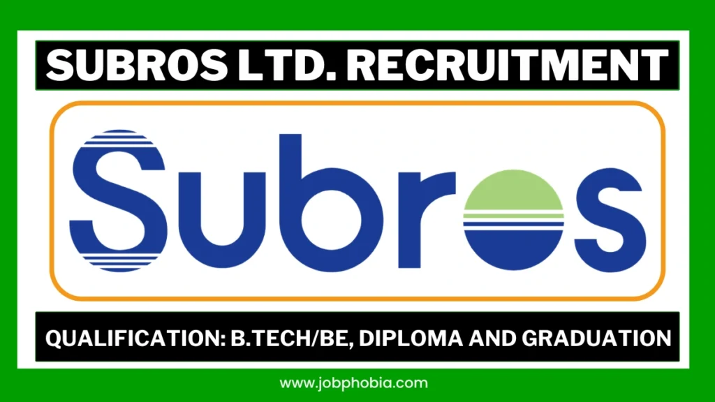 Subros Recruitment 2026 for Engineering and Management Roles at Kharkoda Plant