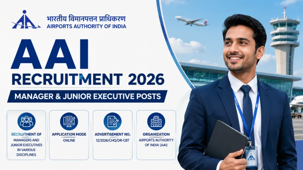AAI Recruitment 2026 Manager and Junior Executive Posts