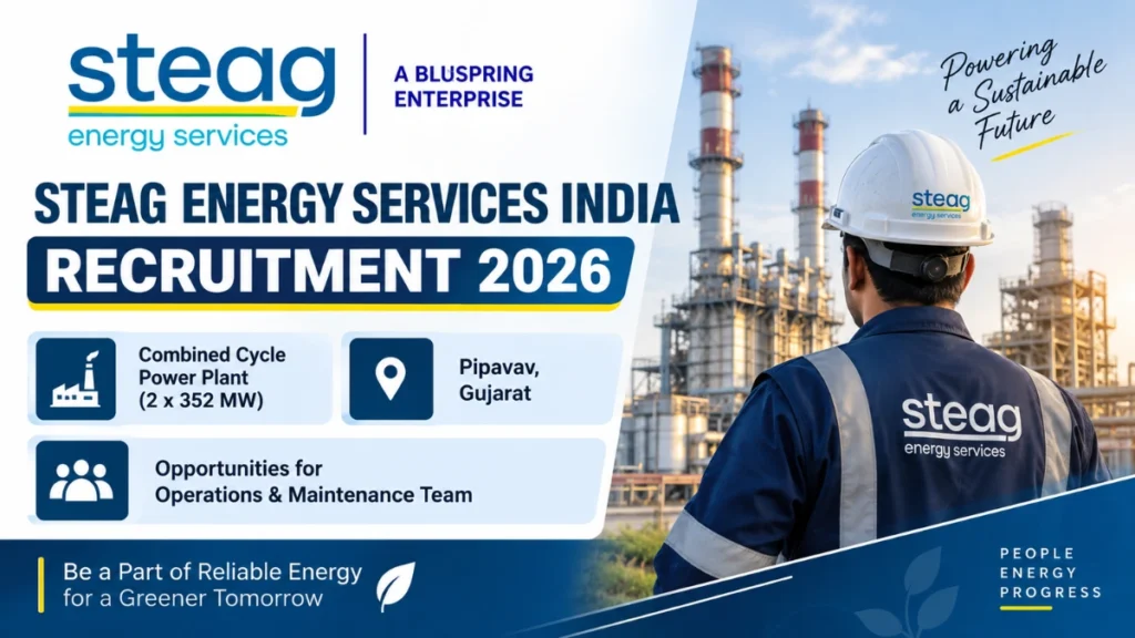 STEAG Energy Services India Recruitment 2026