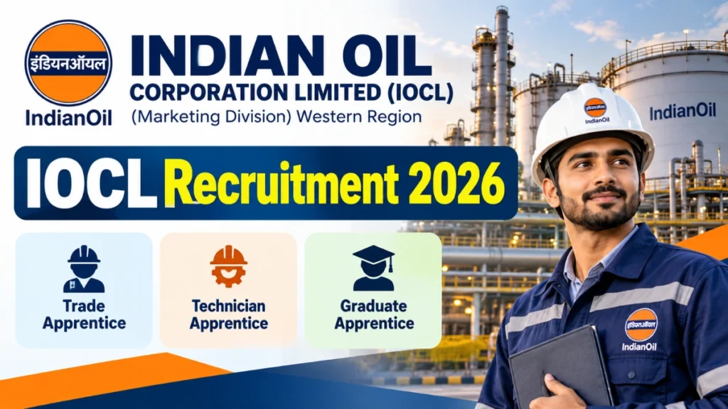 IOCL Recruitment 2026 – Trade, Technician and Graduate Apprentice